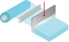 フィルムの裁断・検査サービス